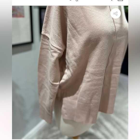 Double Zero Relaxed crew neck sweater size M/L - Picture 3 of 4